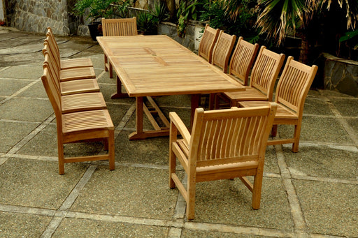 Outdoor Teak Dining Set for 12 (Img 2)