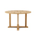 Round Teak Wood Dining Table (Img 2)