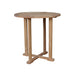 1112 - Round Teak Bar Table (Img 1)