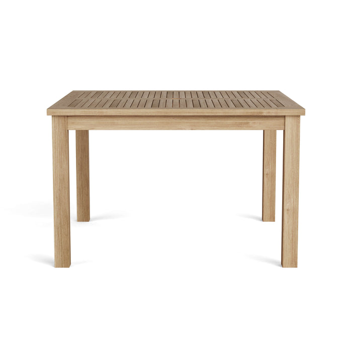 47" Windsor Square Small Slat Dining Table