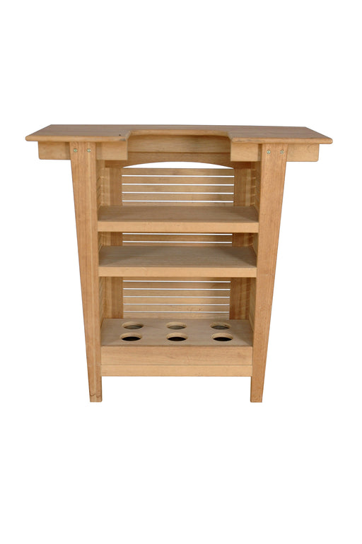 1115 - Teak High Top Table (Img 2)