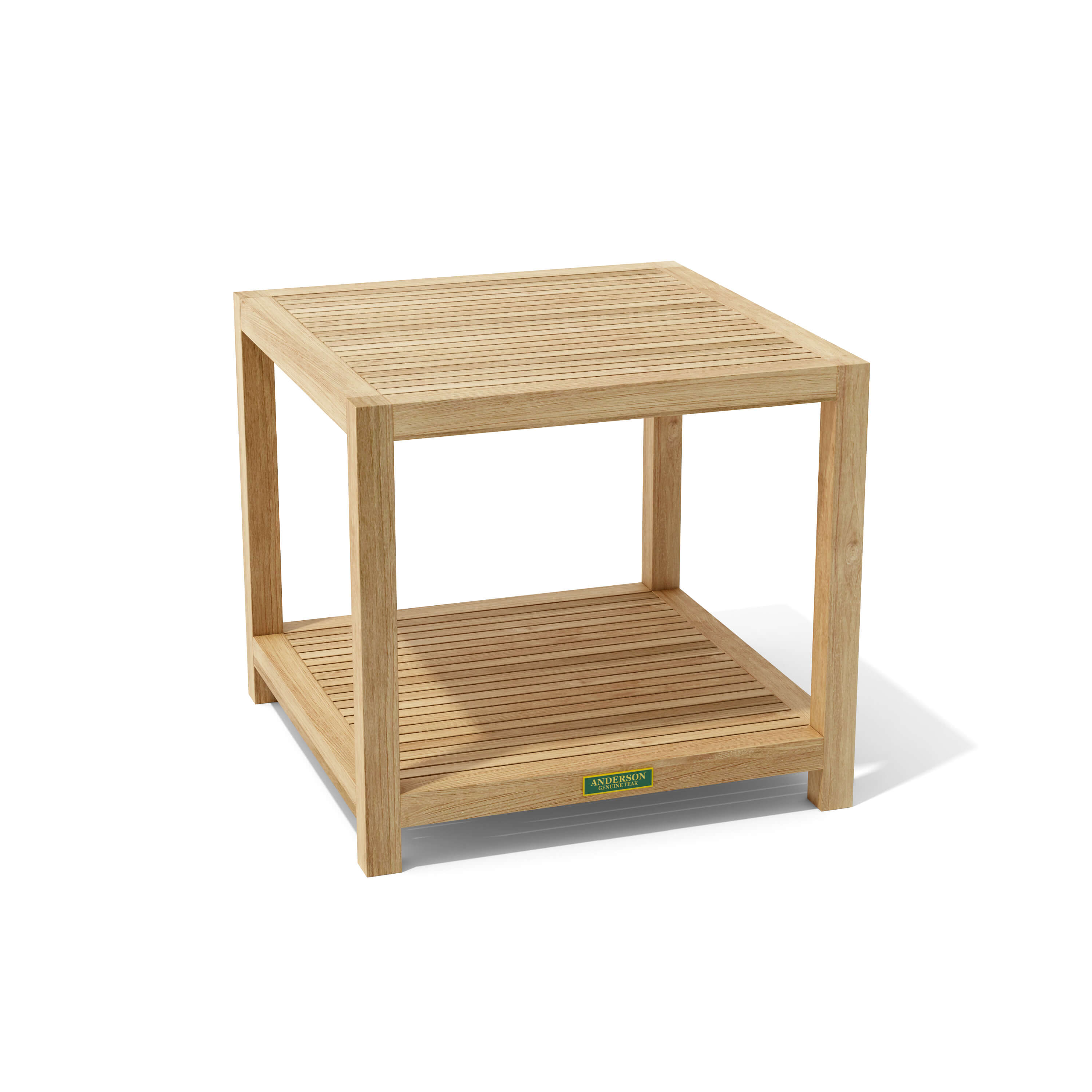 Small Outdoor Teak Side Table (Img 1)