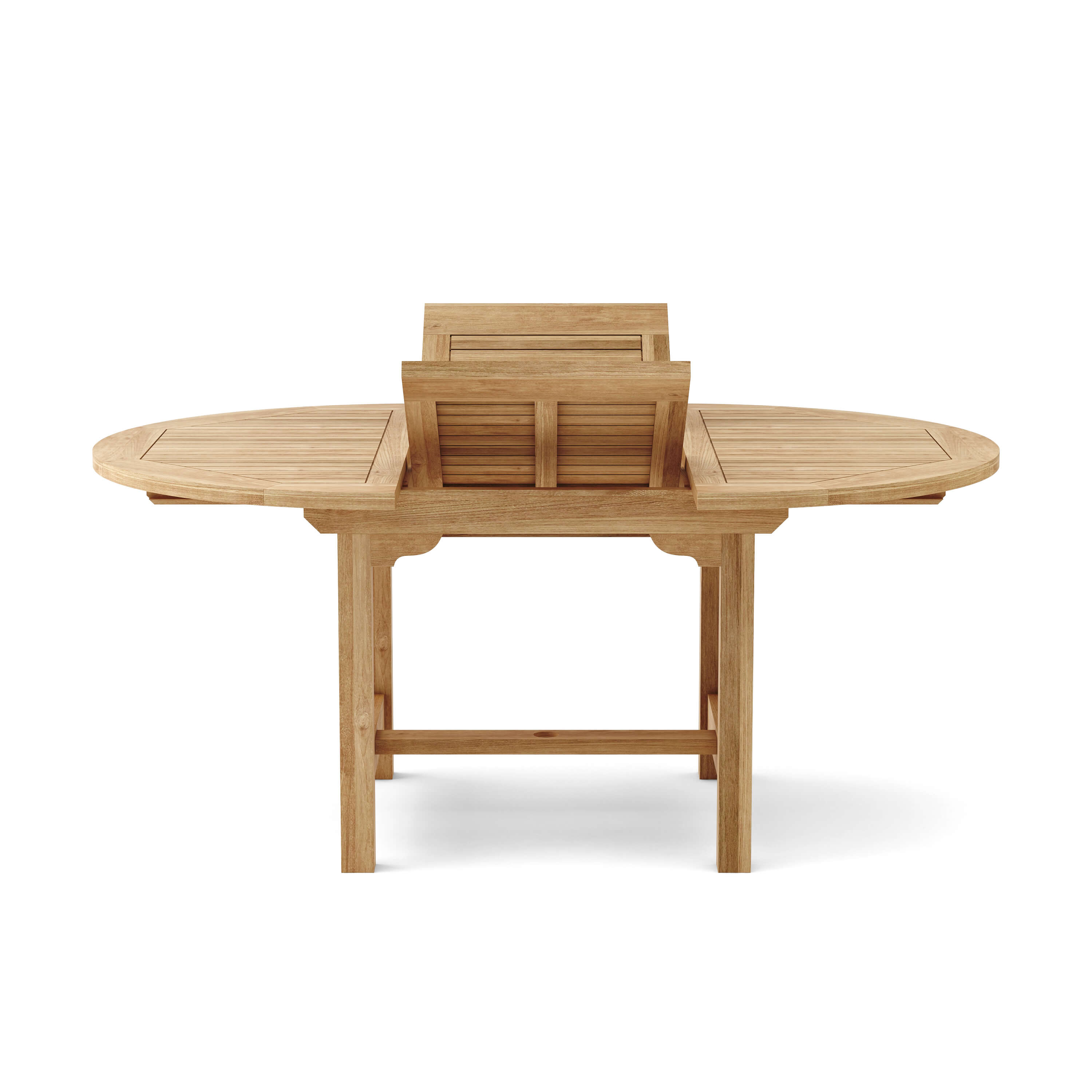 Oval Teak Outdoor Dining Table (Img 3)