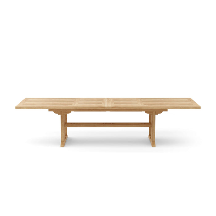 Sahara 126" Rectangular Double Ext. Table