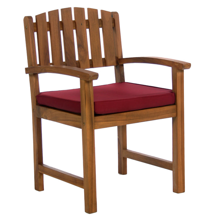 Teak Dining Arm Chair - by All Things Cedar