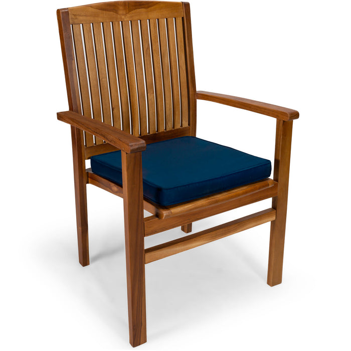 Teak Garden Furniture Dining Set (Table + 4 Chairs) - by All Things Cedar