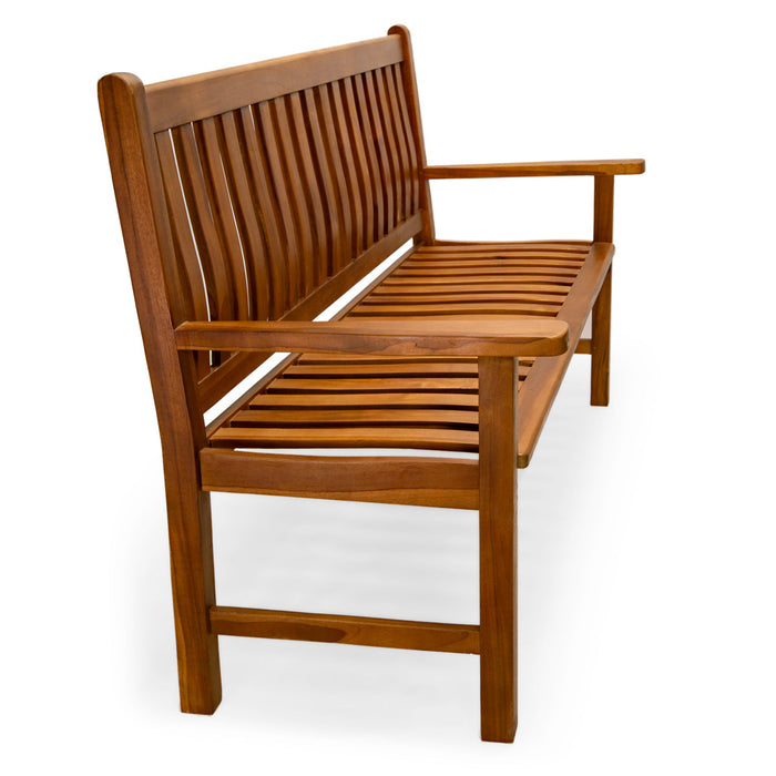 Teak Garden Bench (3-Seater) - by All Things Cedar
