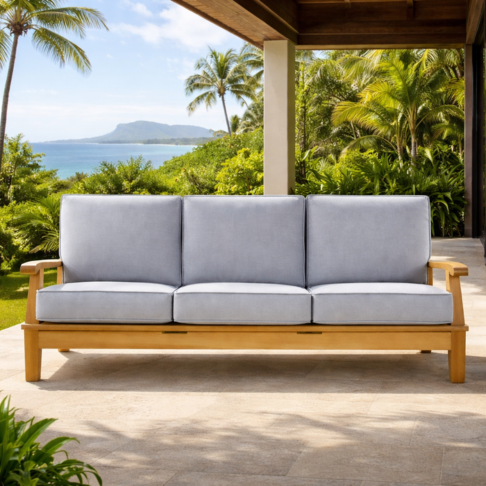 Teak Outdoor Couch - Coastal