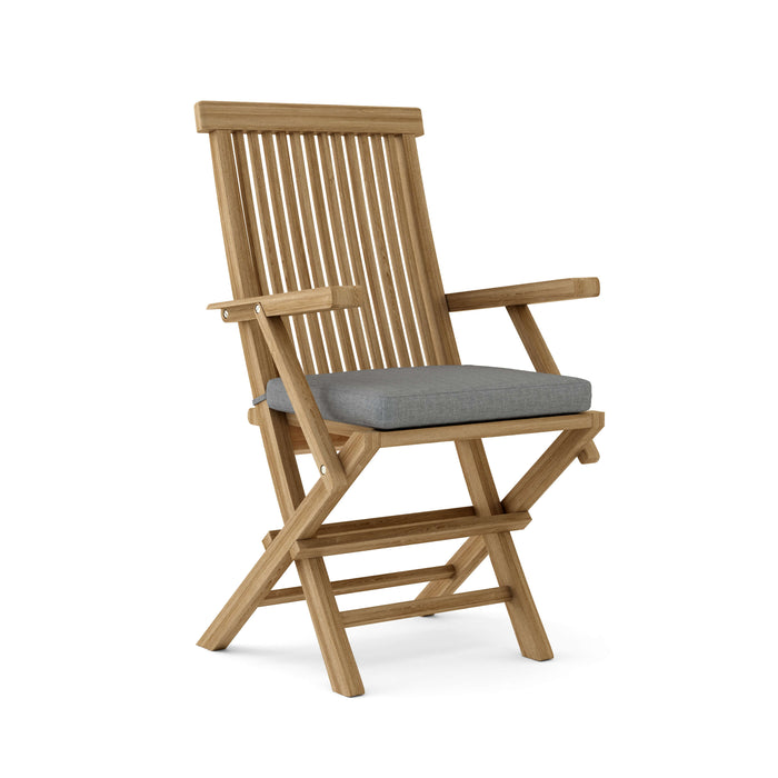 Folding Teak Chairs (Set of 2) - Classic