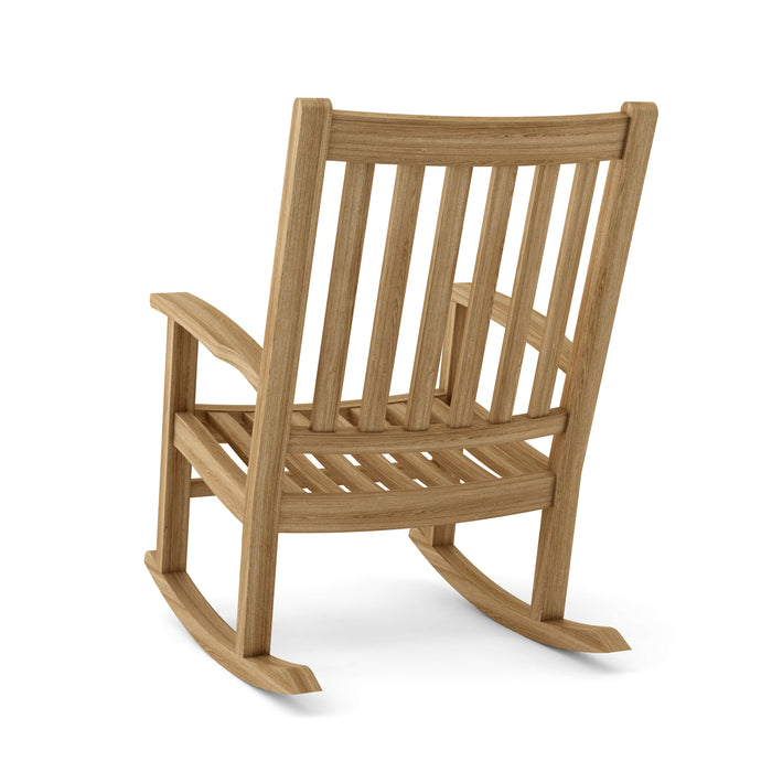 Teak Patio Rocker - Palm Beach