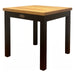 Aluminum and Teak Side Table (Square) - Naples - Teak HQ™