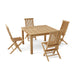 Anderson Teak Dining Set - Windsor (Table) & Classic (4 Chairs) - Teak HQ™