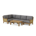 Anderson Teak Furniture - Luxe 6 - Piece Sectional Set - Teak HQ™