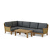 Anderson Teak Furniture - Luxe 6 - Piece Sectional Set - Teak HQ™