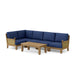 Anderson Teak Furniture - Luxe 6 - Piece Sectional Set - Teak HQ™