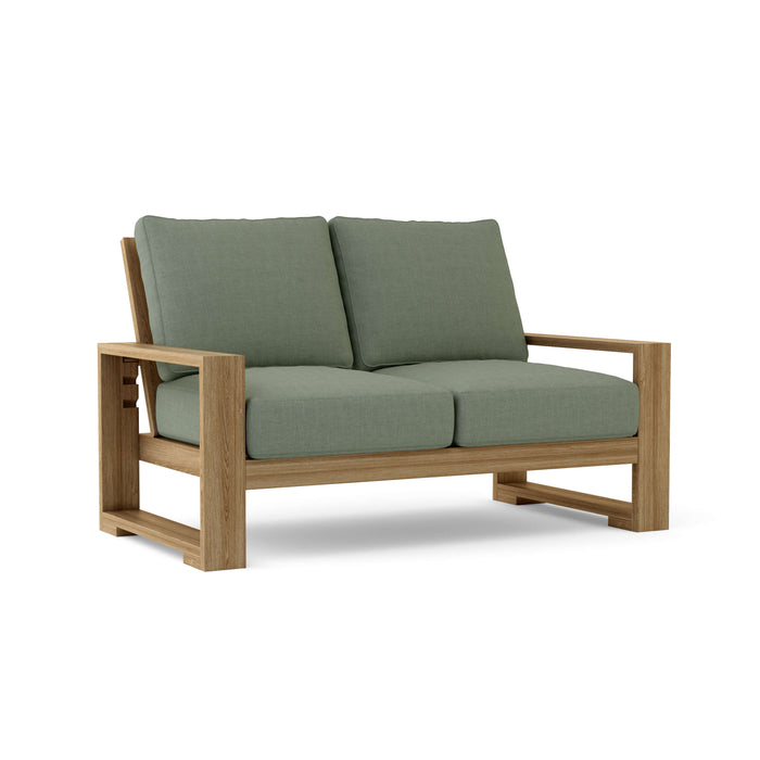 Teak Wood Loveseat - Capistrano