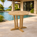 Bistro Teak Table (35" Round) - Descanso - Teak HQ™