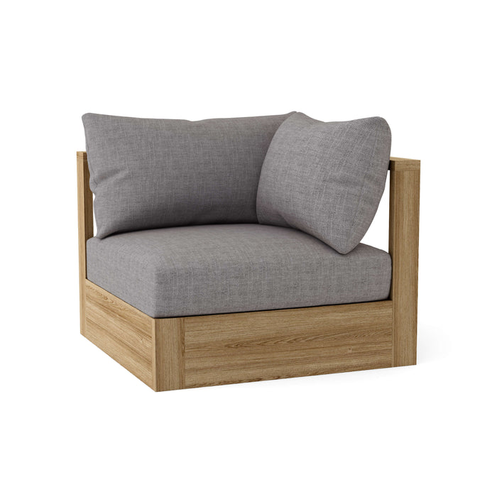 Corner Copacabana Teak Sectional Piece