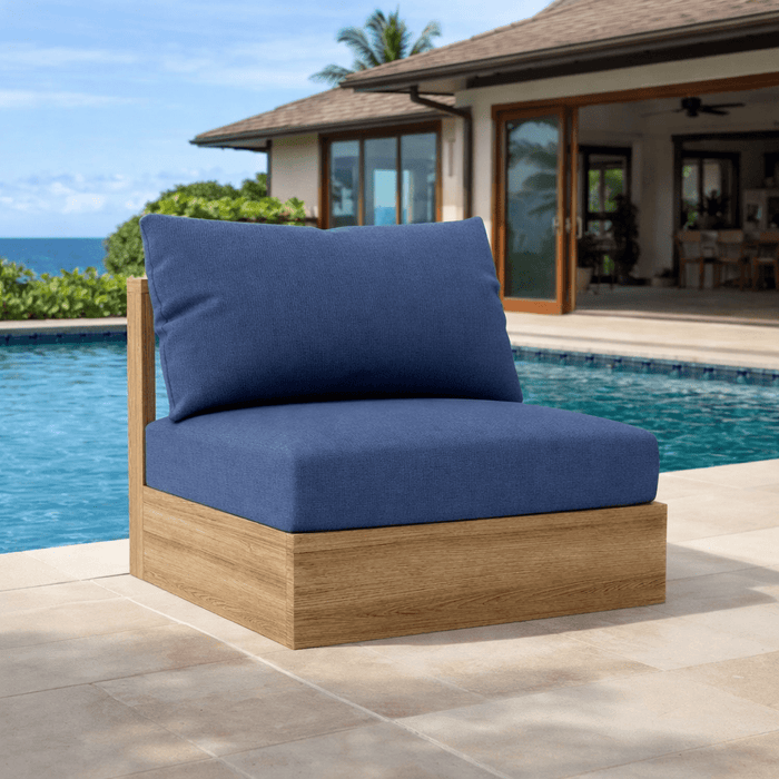 Center Copacabana Teak Sectional Piece - Teak HQ™