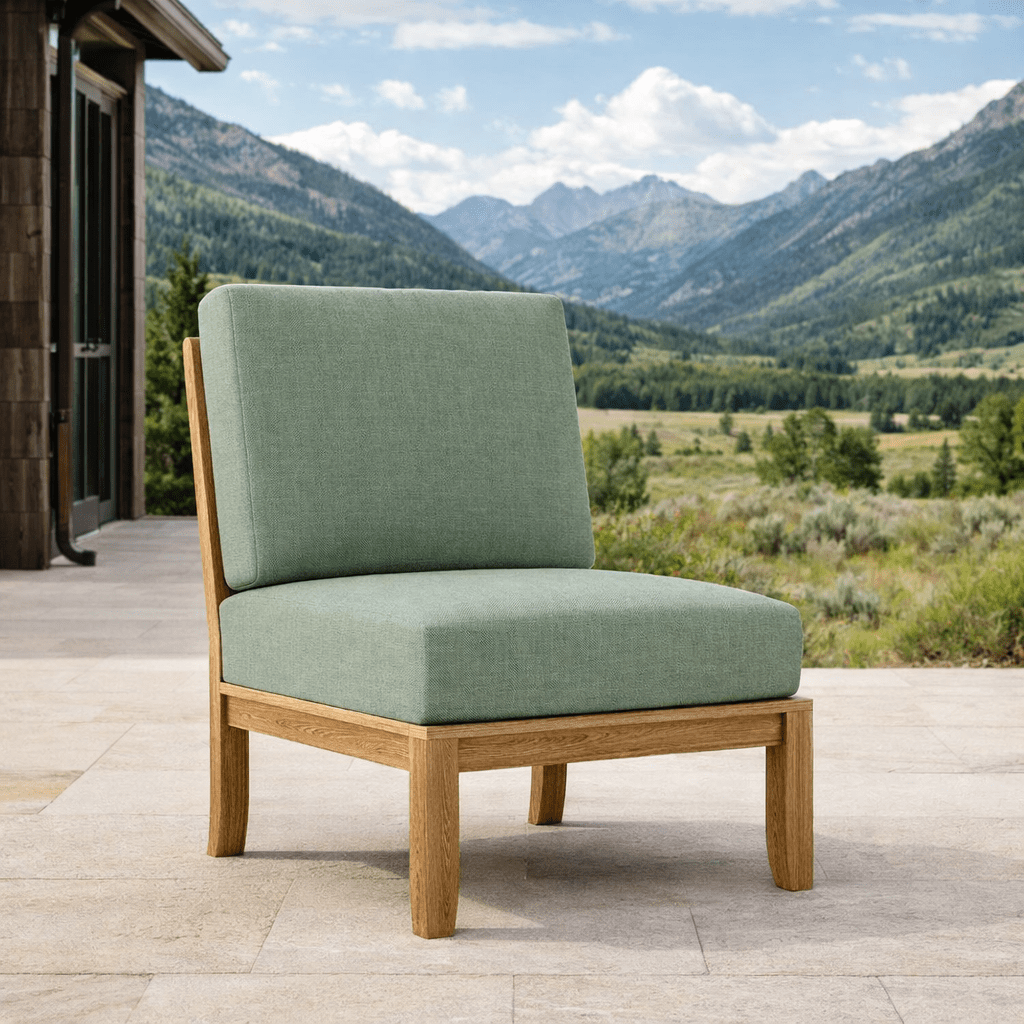 Center Natsepa Teak Sectional Piece - Teak HQ™