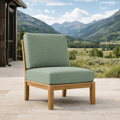 Center Natsepa Teak Sectional Piece - Teak HQ™