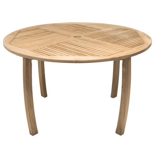 Circular Teak Dining Table (50" Diameter) - Dolphin - Teak HQ™