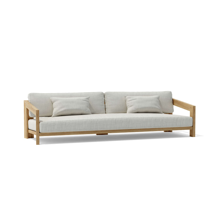 Teak Wood Outdoor Sofa - Smyrna