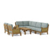 Classic Teak Furniture - Luxe 8 - Piece Modular Set - Teak HQ™