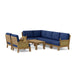 Classic Teak Furniture - Luxe 8 - Piece Modular Set - Teak HQ™