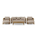 Contemporary Teak Garden Furniture - Coronado 6 - Piece Set - Teak HQ™
