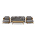 Contemporary Teak Garden Furniture - Coronado 6 - Piece Set - Teak HQ™