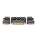 Contemporary Teak Garden Furniture - Coronado 6 - Piece Set - Teak HQ™