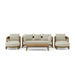 Contemporary Teak Garden Furniture - Coronado 6 - Piece Set - Teak HQ™