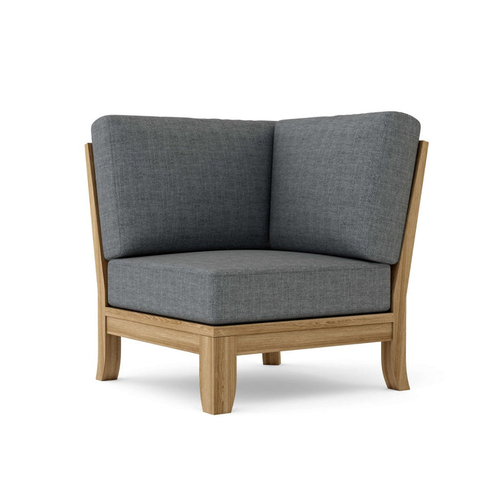 Corner Luxe Teak Sectional Piece - Teak HQ™