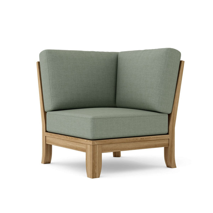Corner Luxe Teak Sectional Piece - Teak HQ™