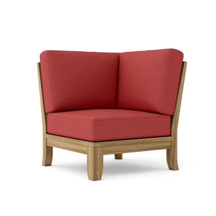 Corner Luxe Teak Sectional Piece - Teak HQ™