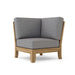 Corner Luxe Teak Sectional Piece - Teak HQ™