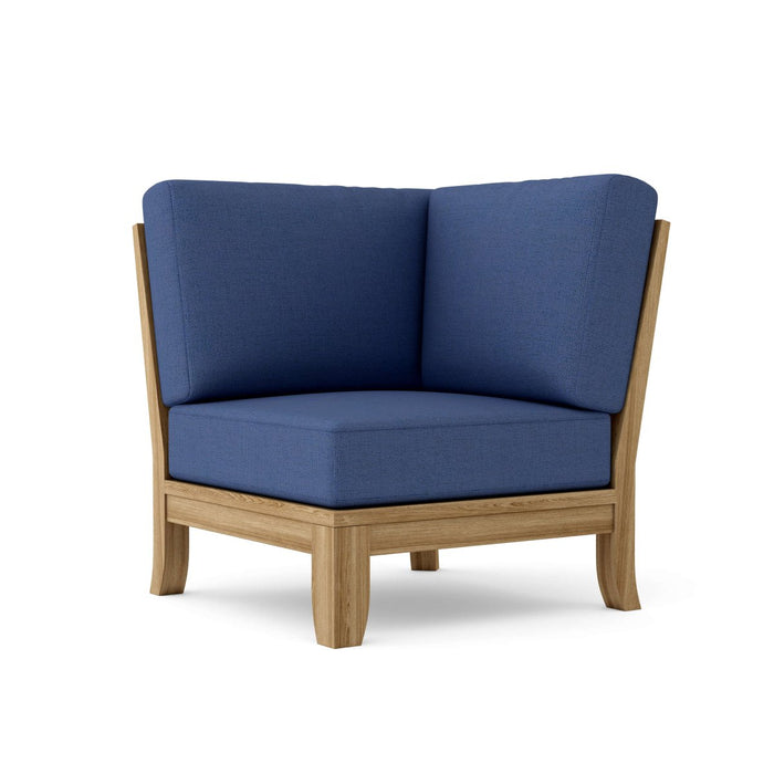 Corner Luxe Teak Sectional Piece - Teak HQ™