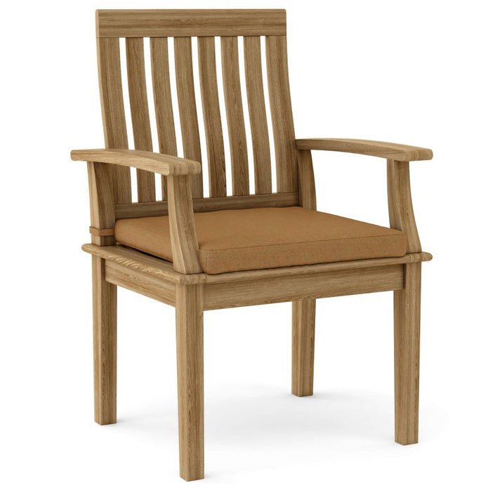 Dining Teak Outdoor Furniture - Windsor (Table) & Rialto (6 Chairs) - Teak HQ™