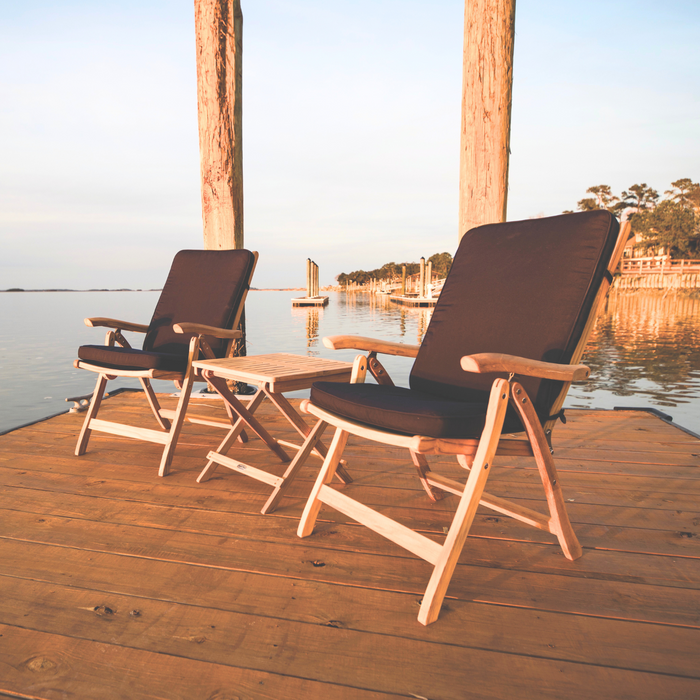 Teak Recling Chair - Estate
