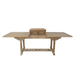 Expandable Teak Dining Table (94" Long Rectangle) - Bahama - Teak HQ™