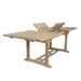 Expandable Teak Dining Table (94" Long Rectangle) - Bahama - Teak HQ™