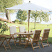 Extendable Teak Outdoor Dining Table (78" Long Oval) - Family - Teak HQ™