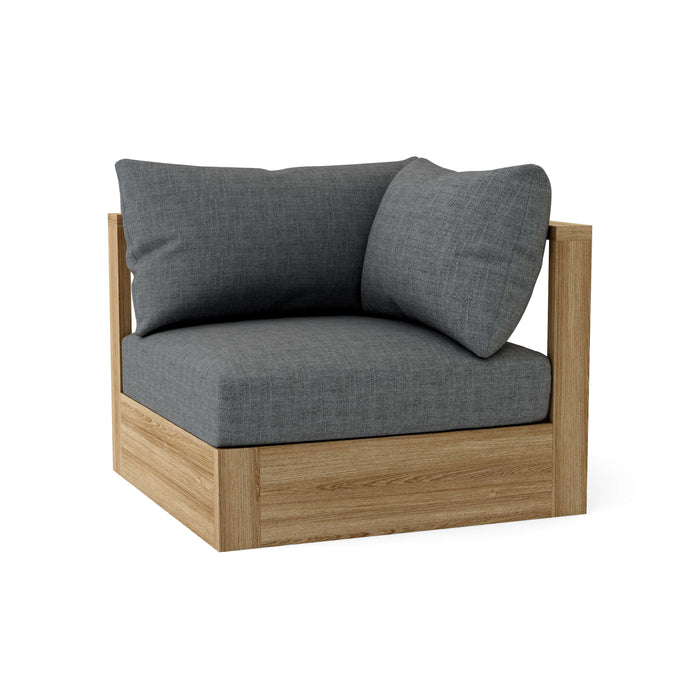 Corner Copacabana Teak Sectional Piece