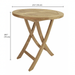 Foldable Teak Dining Table (27" Round) - Bahama - Teak HQ™