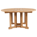 Foldable Teak Table (60" Round) - DropLeaf - Teak HQ™