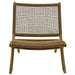 Folding Lounge Chair With Polystrand Seat - Shoreline - Teak HQ™