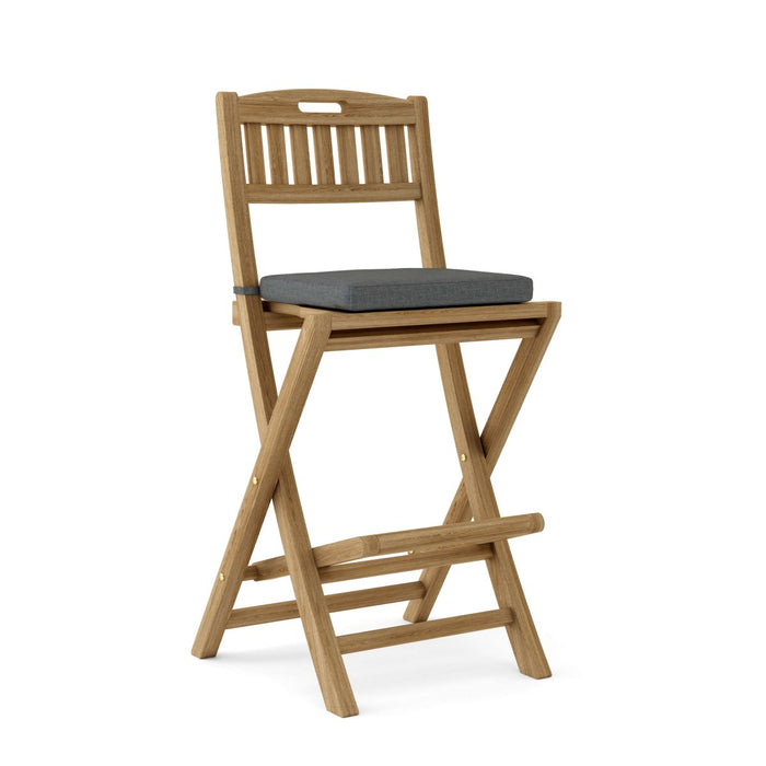 Folding Teak Bar Chair - Altavista - Teak HQ™
