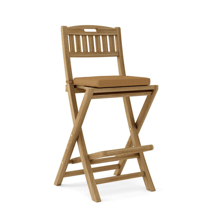 Folding Teak Bar Chair - Altavista - Teak HQ™