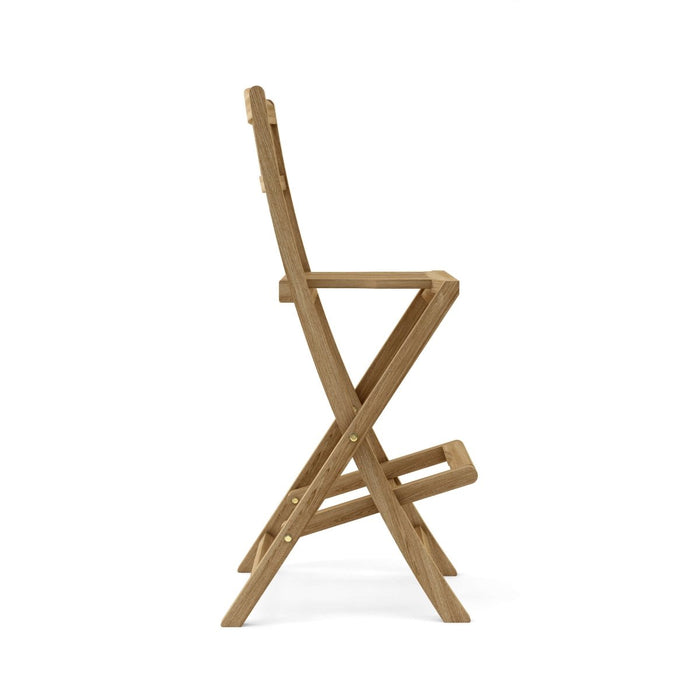 Folding Teak Bar Chair - Altavista - Teak HQ™